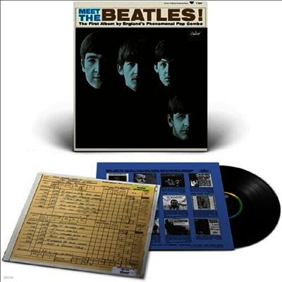 Beatles — Meet The Beatles (Mono) 앨범 커버
