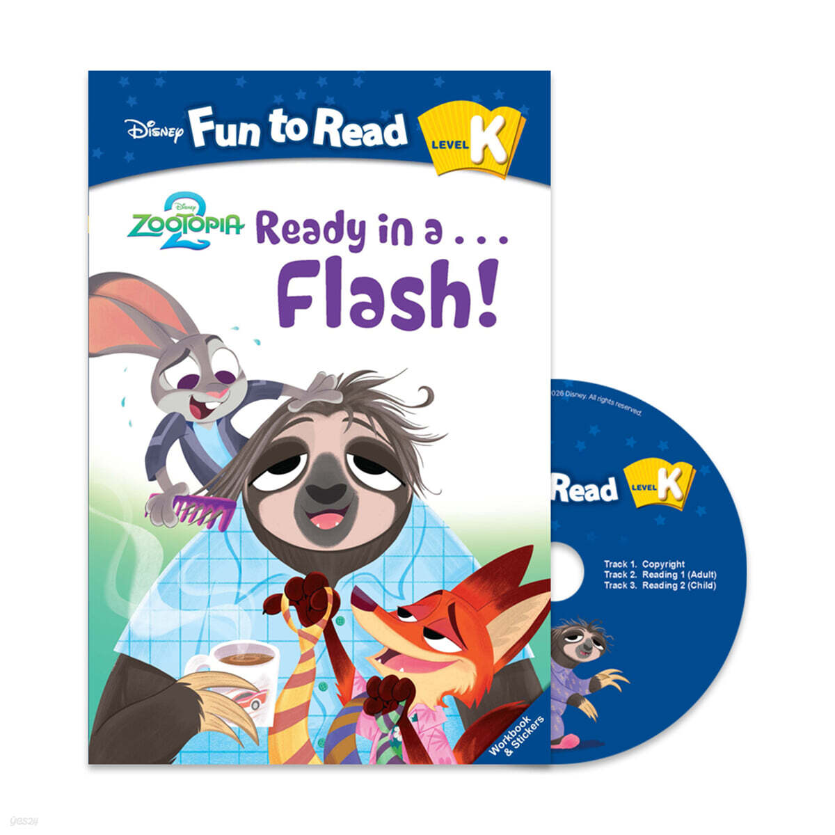 Disney Fun to Read Set K-21 / Ready in a Flash (Zootopia 2)