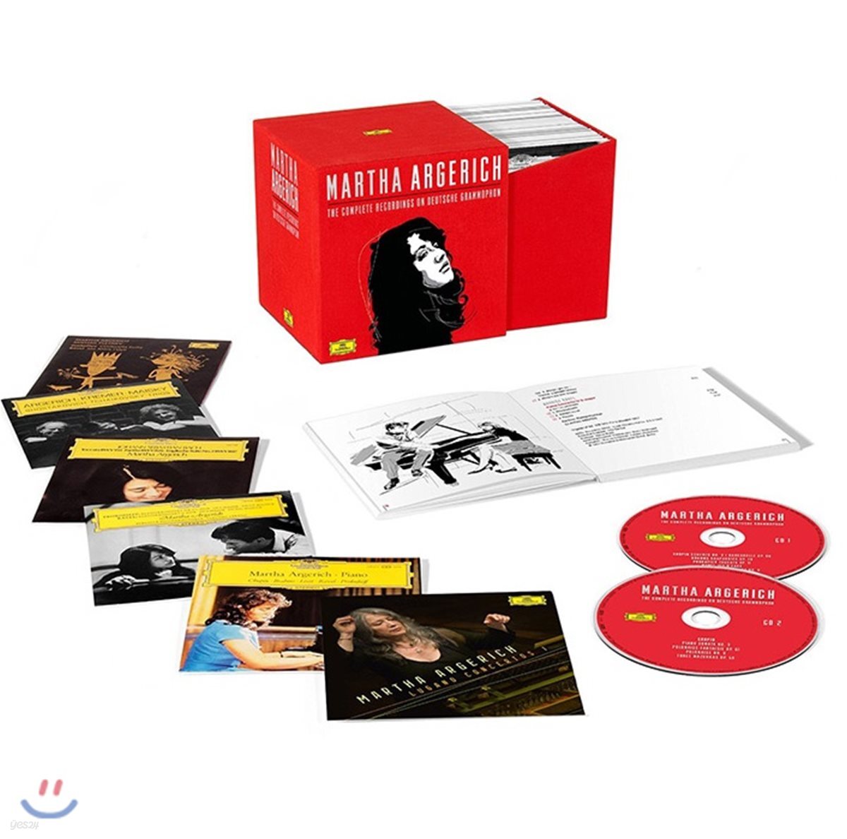 Martha Argerich 마르타 아르헤리치 DG, Philips 전곡집 (The Complete Recordings On Deutsche Grammophon)