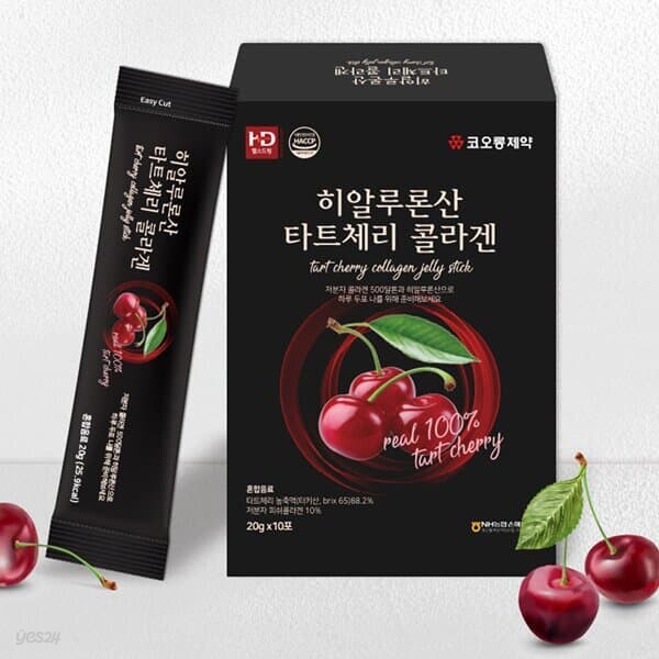 [삼성제약] 히알루론산 타트체리 콜라겐 젤리스틱 (20g*30포)