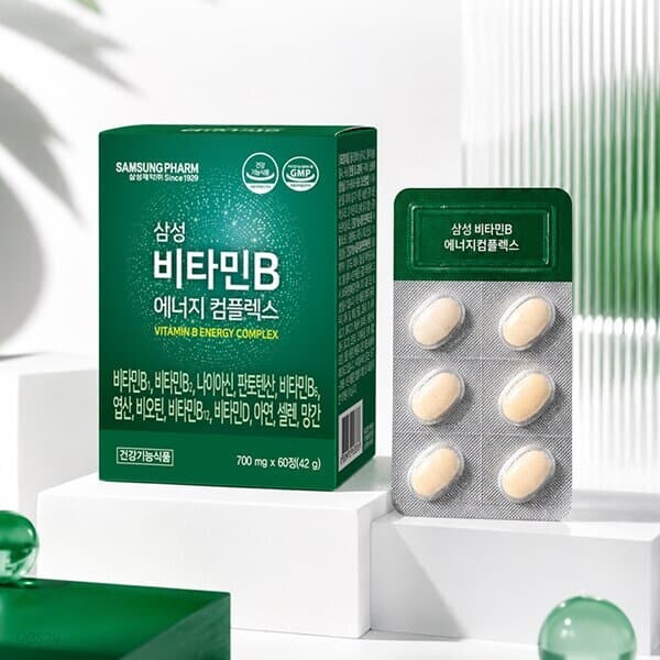 [삼성제약] 비타민B 에너지 콤플렉스 (700mg*60정)
