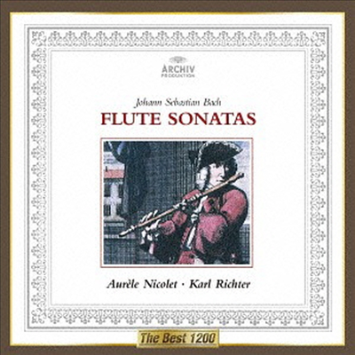 바흐: 플루트 소나타 (Bach: Flute Sonatas) (일본반)(CD) - Aurele Nicolet