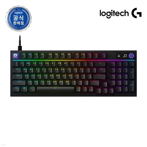 로지텍코리아 공식 G316 X 98 게이밍 키보드 블랙, 갈축