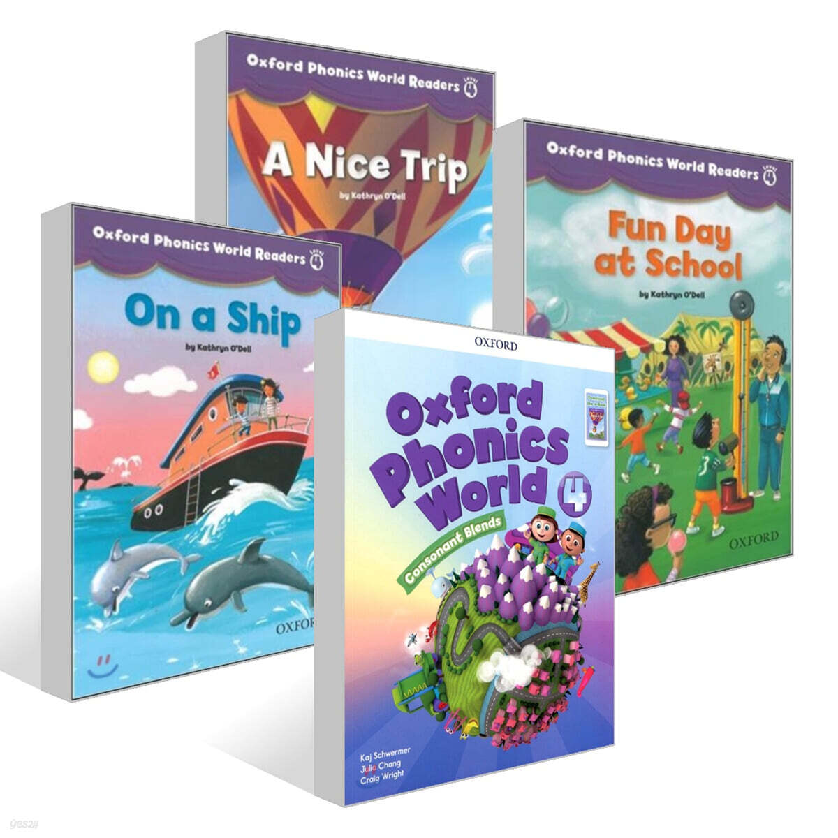 Oxford Phonics 4 SB + Readers SET