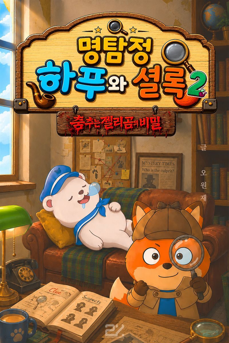 명탐정 하푸와 셜록 2 - 춤추는 젤리곰의 비밀