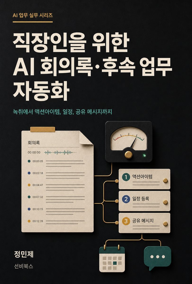 직장인을 위한 AI 회의록·후속 업무 자동화