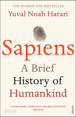 [중고-상] Sapiens : A Brief History of Humankind