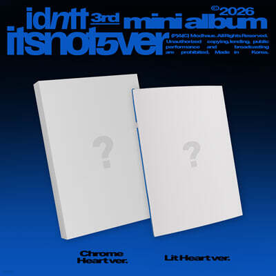 idntt - <itsnotover> [2-Type Set]