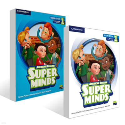 Super Minds Level 1 Student's Book + Workbook with eBook American English