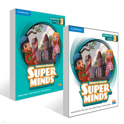 Super Minds Level 3 Student's Book + Workbook with eBook American English