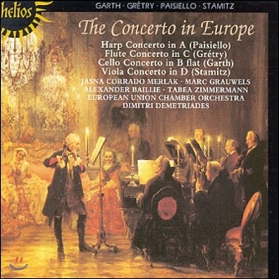 European Union Chamber Orchestra 파이지엘로: 하프 협주곡 / 그레트리: 플루트 협주곡 / 존 가쓰: 첼로 협주곡 / 슈타미츠: 비올라 협주곡 (The Concerto in Europe)