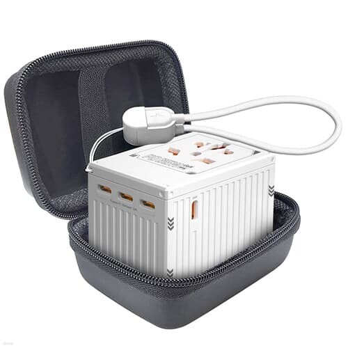 UM2 해외 여행용 2500W 멀티어댑터 USB C타입 PPS 초고속 PD충전기  65W 충전기 UMTC-CT65W