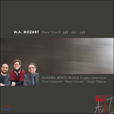 Academia Montis Regalis Ʈ: ǾƳ 3 (Mozart: Piano Trios / K. 548 & 502 & 498)