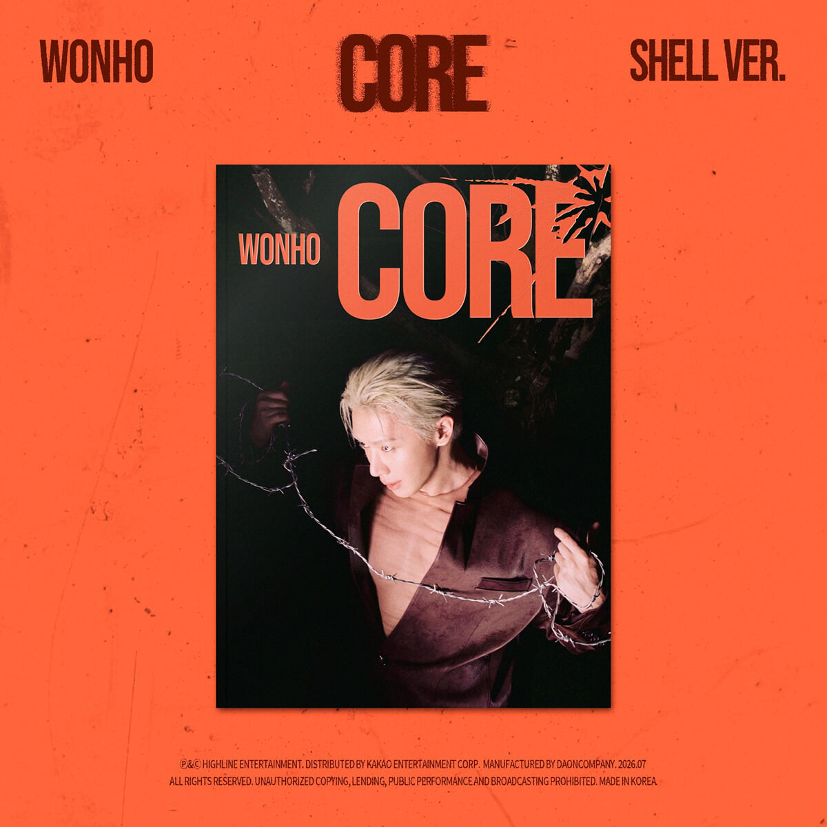 원호 (WONHO) - EP : CORE [Shell ver.]