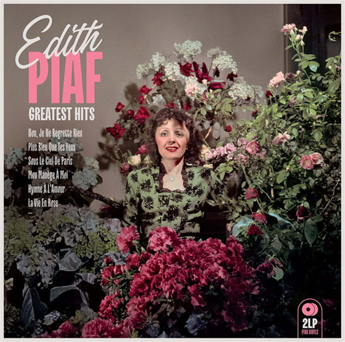 Edith Piaf (에디뜨 피아프) - Greatest Hits [핑크 컬러 2LP]