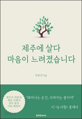 제주에 살다 마음이 느려졌습니다