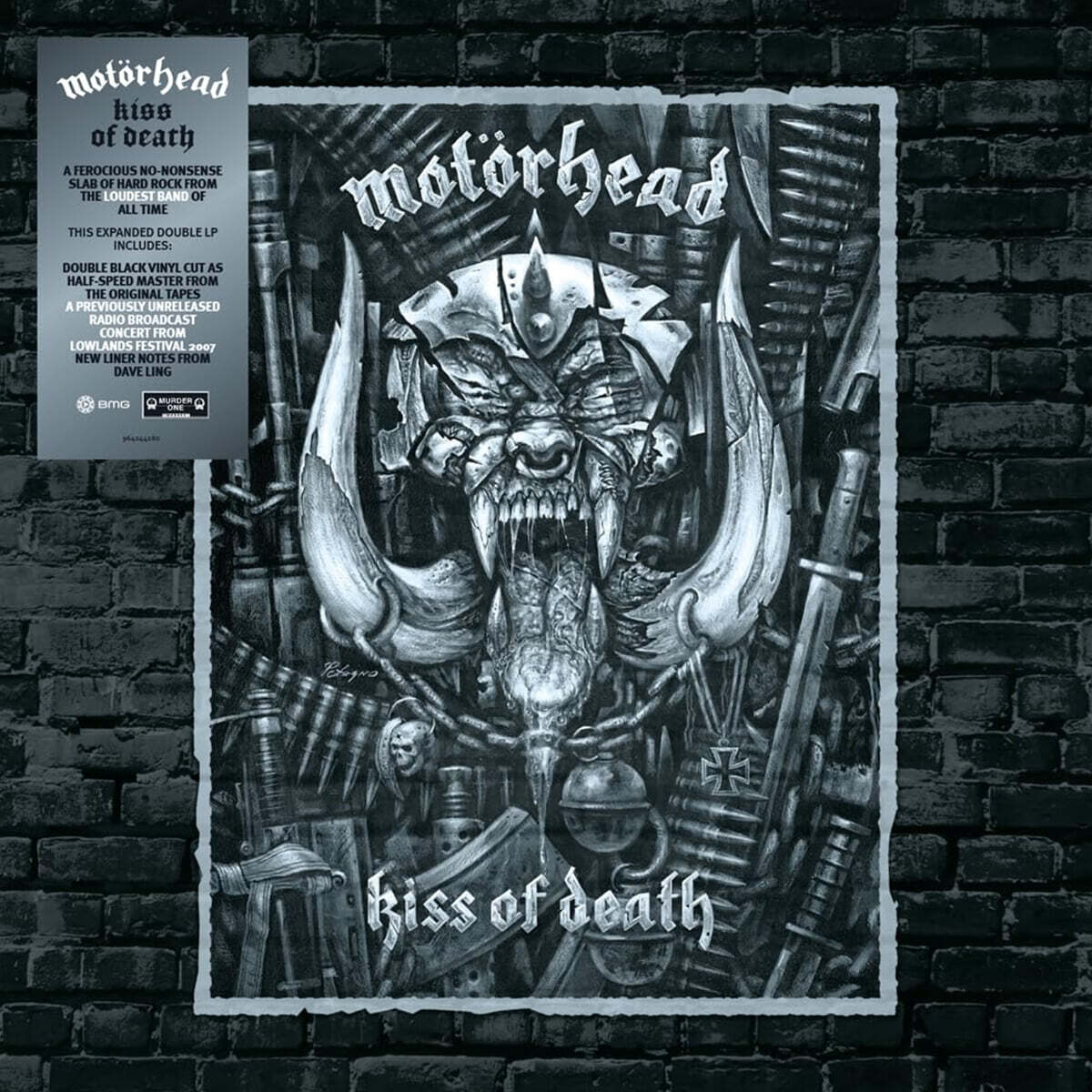 Motorhead (모터헤드) - 18집 Kiss Of Death [2LP]