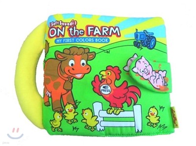 (소리나는 헝겊책) On the Farm, My First Colors Book