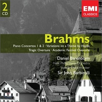 Brahms : Piano ConcertoOverture : BarenboimBarbirolli