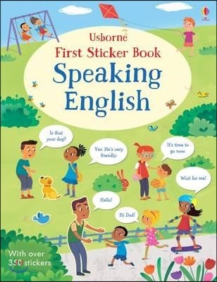 First Sticker Book Speaking English