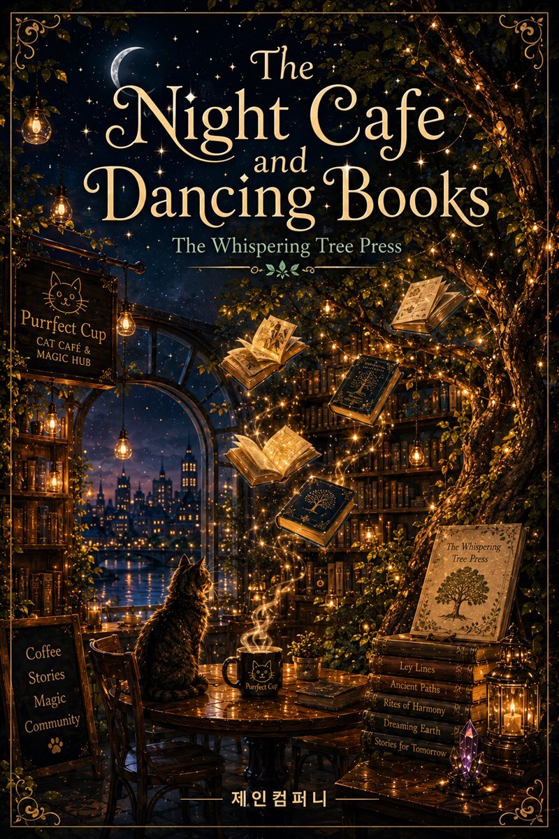 The Night Cafe and Dancing Books