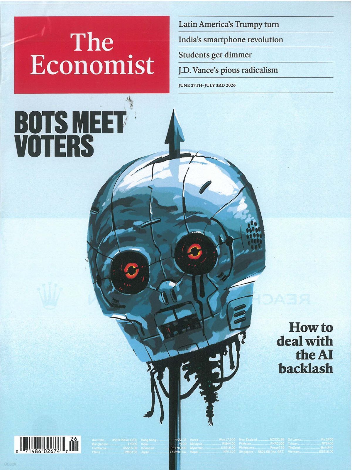 The Economist (주간) : 2026년 06월 27일
