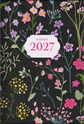 The Treasure of Wisdom - 2027 Daily Agenda - Wildflowers: A Daily Calendar, Schedule, and Appointment Book with an Inspirational Quotation or Bible Ve