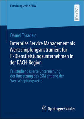 Enterprise Service Management ALS Wertschöpfungsinstrument Für It-Dienstleistungsunternehmen in Der Dach-Region: Fallstudienbasierte Untersuchung Der