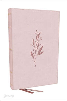 Nkjv, End-Of-Verse Reference Bible, Personal Size Large Print, Pink Leathersoft, Red Letter, Comfort Print: Holy Bible, New King James Version