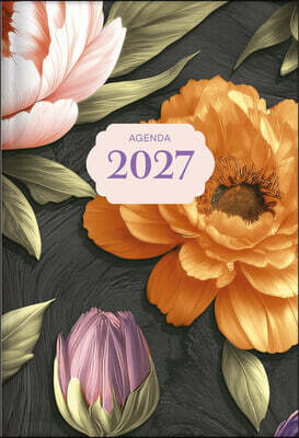 The Treasure of Wisdom - 2027 Daily Agenda - Peonies: A Daily Calendar, Schedule, and Appointment Book with an Inspirational Quotation or Bible Verse