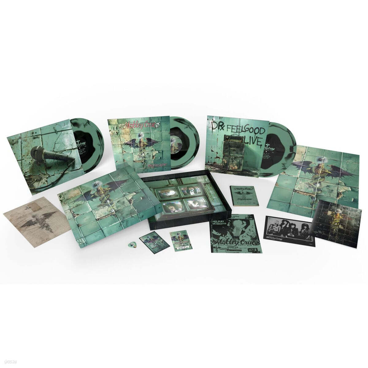 Motley Crue (머틀리 크루) - Dr Feelgood [그린 & 블랙 컬러 3LP]