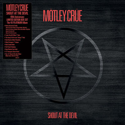 Motley Crue — Shout At The Devil [박스세트] 앨범 커버