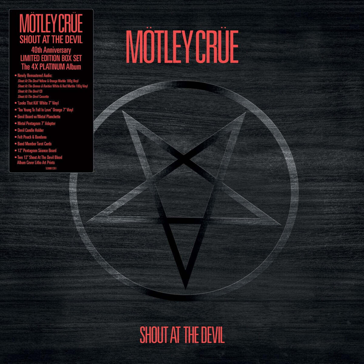 Motley Crue (머틀리 크루) - Shout At The Devil [박스세트]