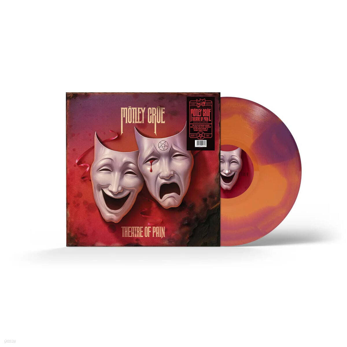 Motley Crue (머틀리 크루) - 3집 Theatre Of Pain [퍼플 크러쉬 컬러 LP]