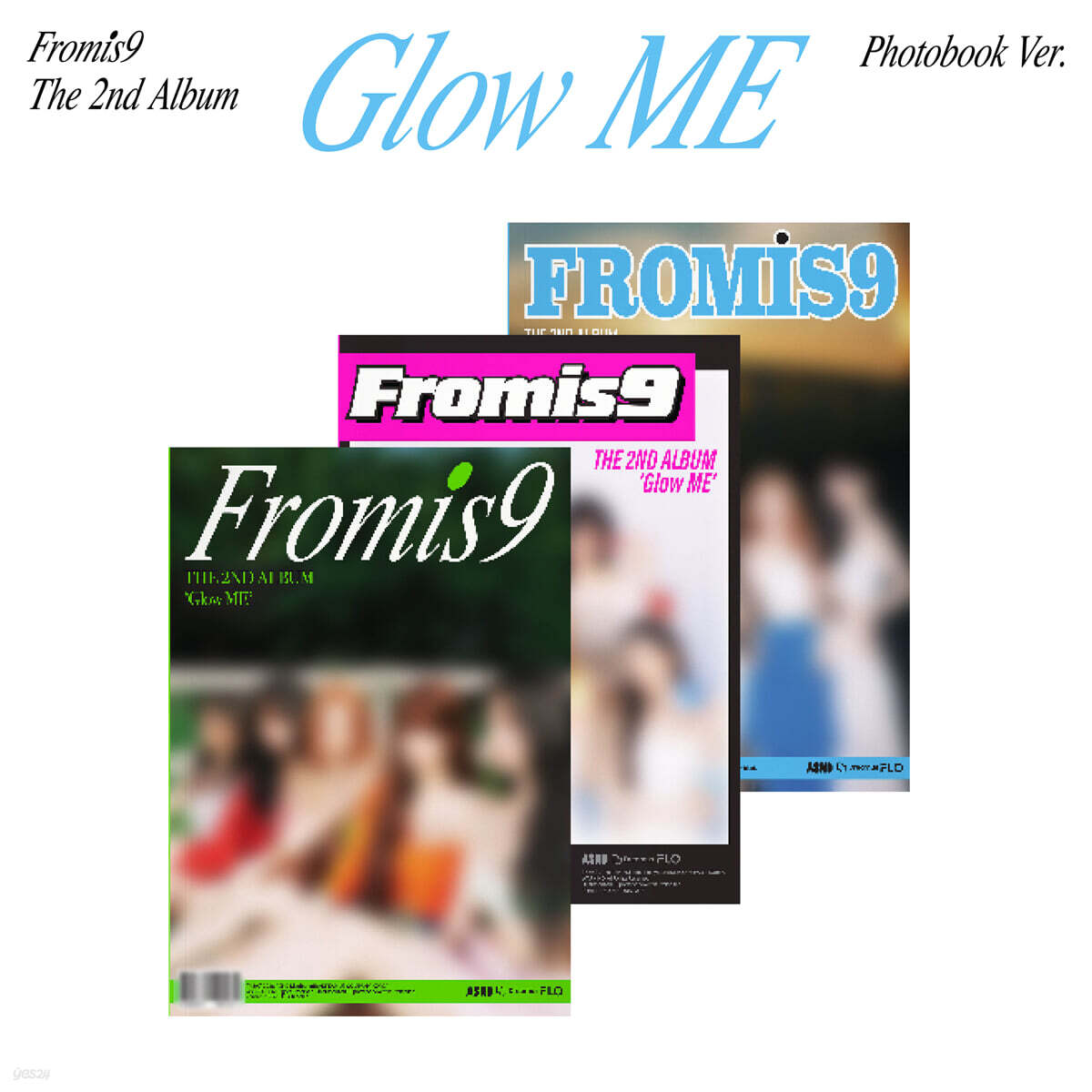 프로미스나인 (fromis_9) - 2집 : Glow ME [Photobook Ver.][3종 중 1종 랜덤발송]