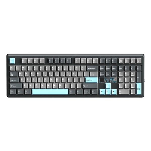 AULA F108Pro V2 유무선 8K 독거미 기계식 키보드 국내 정품 모던 블랙, 세이야축
