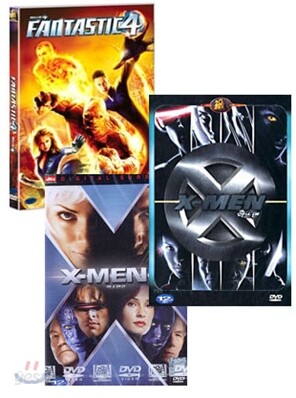 판타스틱 4(1Disc)+엑스맨1(1Disc)+엑스맨2(1Disc)