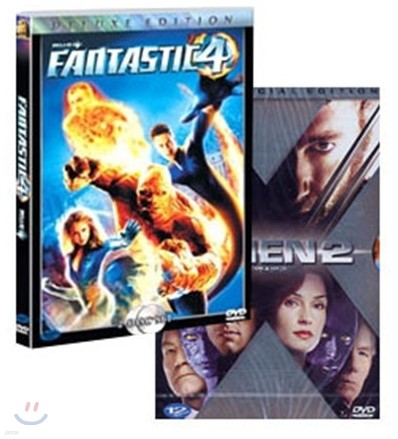 판타스틱 4(2Disc)+엑스맨2(2Disc)