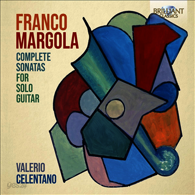 마르골라: 기타를 위한 소나타 전곡 (Margola: Complete Sonatas for Solo Guitar)(CD) - Valerio Celentano