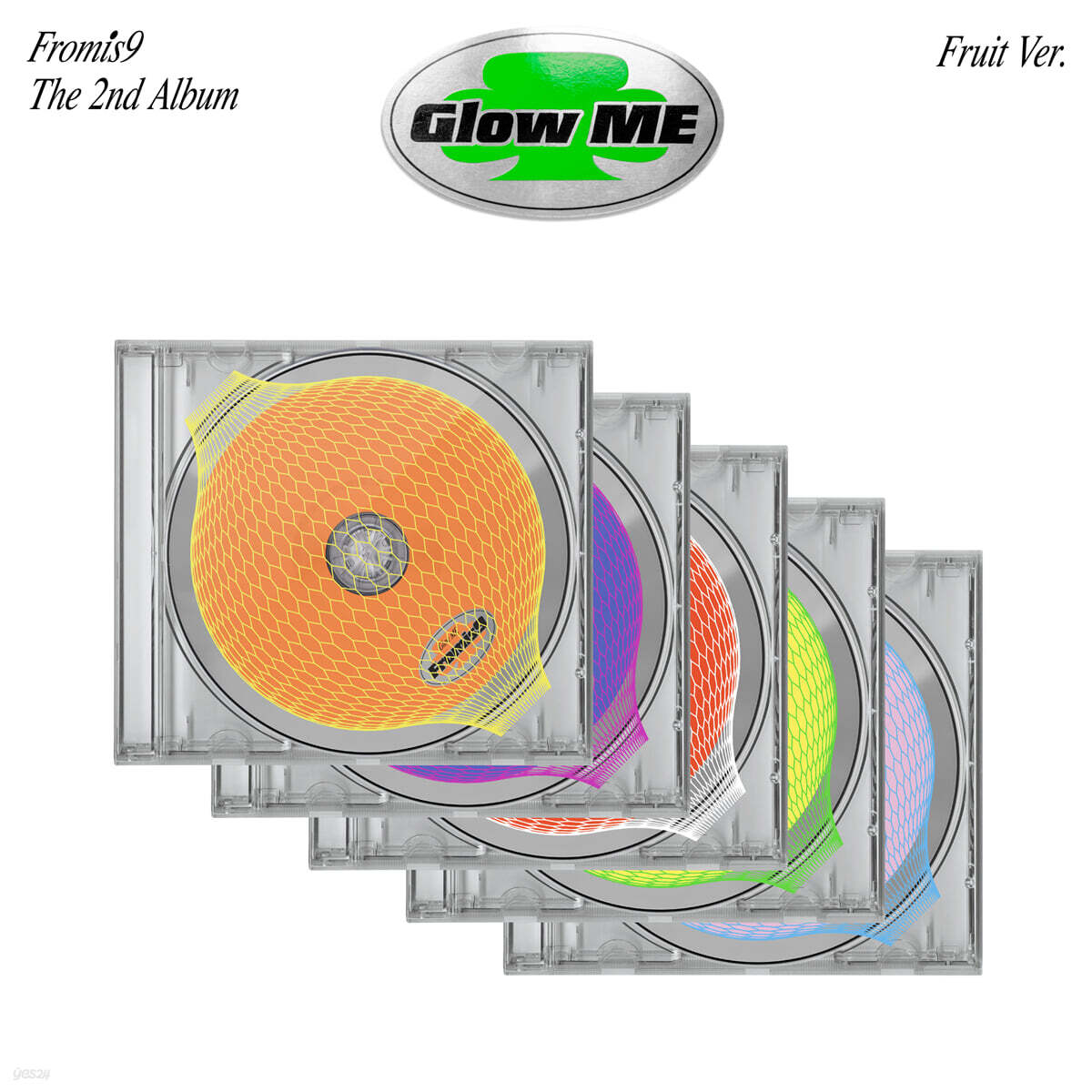 프로미스나인 (fromis_9) - 2집 : Glow ME [Fruit Ver.][5종 SET]