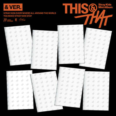 Stray Kids - THIS & THAT [& VER.][1 out of 8 types sent randomly]