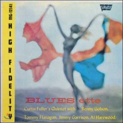 The Curtis Fuller Quintet — Blues-Ette 앨범 커버
