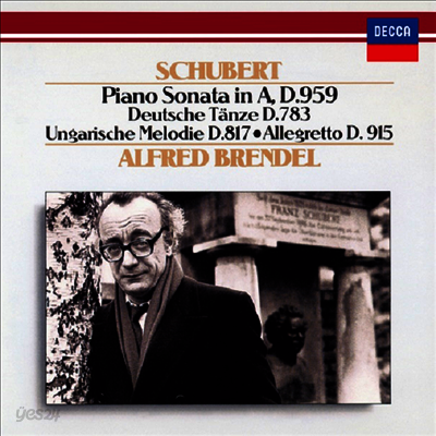 슈베르트: 피아노 소나타 20번, 헝가리 민요 멜로디, 독일 무곡 (Schubert: Piano Sonata D.959 No.20, Hungarian Melody, 16 German Dances) (Ltd)(UHQCD)(일본반) - Alfred Brendel