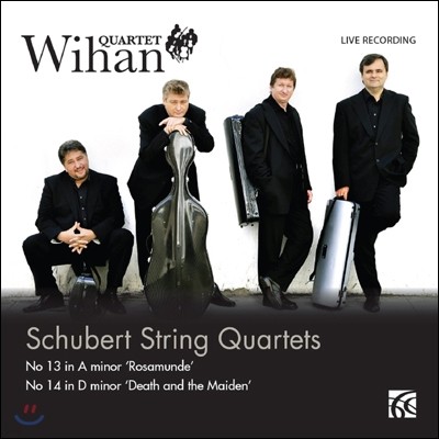 Wihan Quartet 슈베르트: 현악 사중주 13번 `로자문데` 14번 `죽음과 소녀` (Schubert: String Quartets No. 13 & 14)