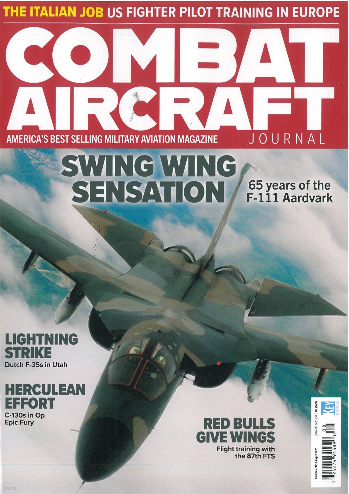 Combat Aircraft (월간) : 2026년 08월