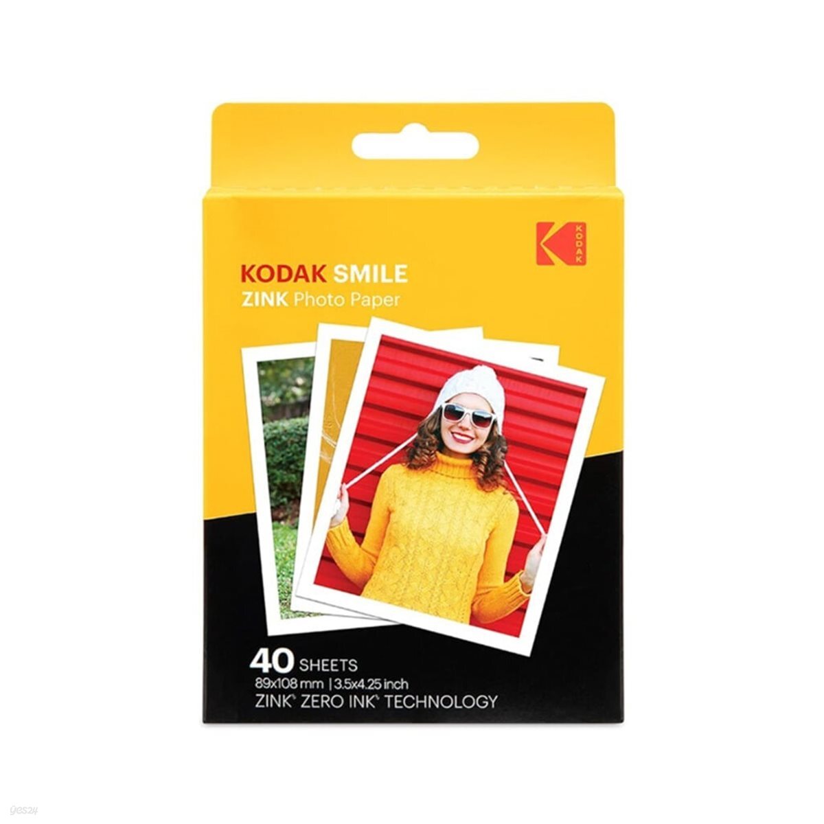 코닥 Kodak 정품 Zink Paper 3.5X4.25인치 40매
