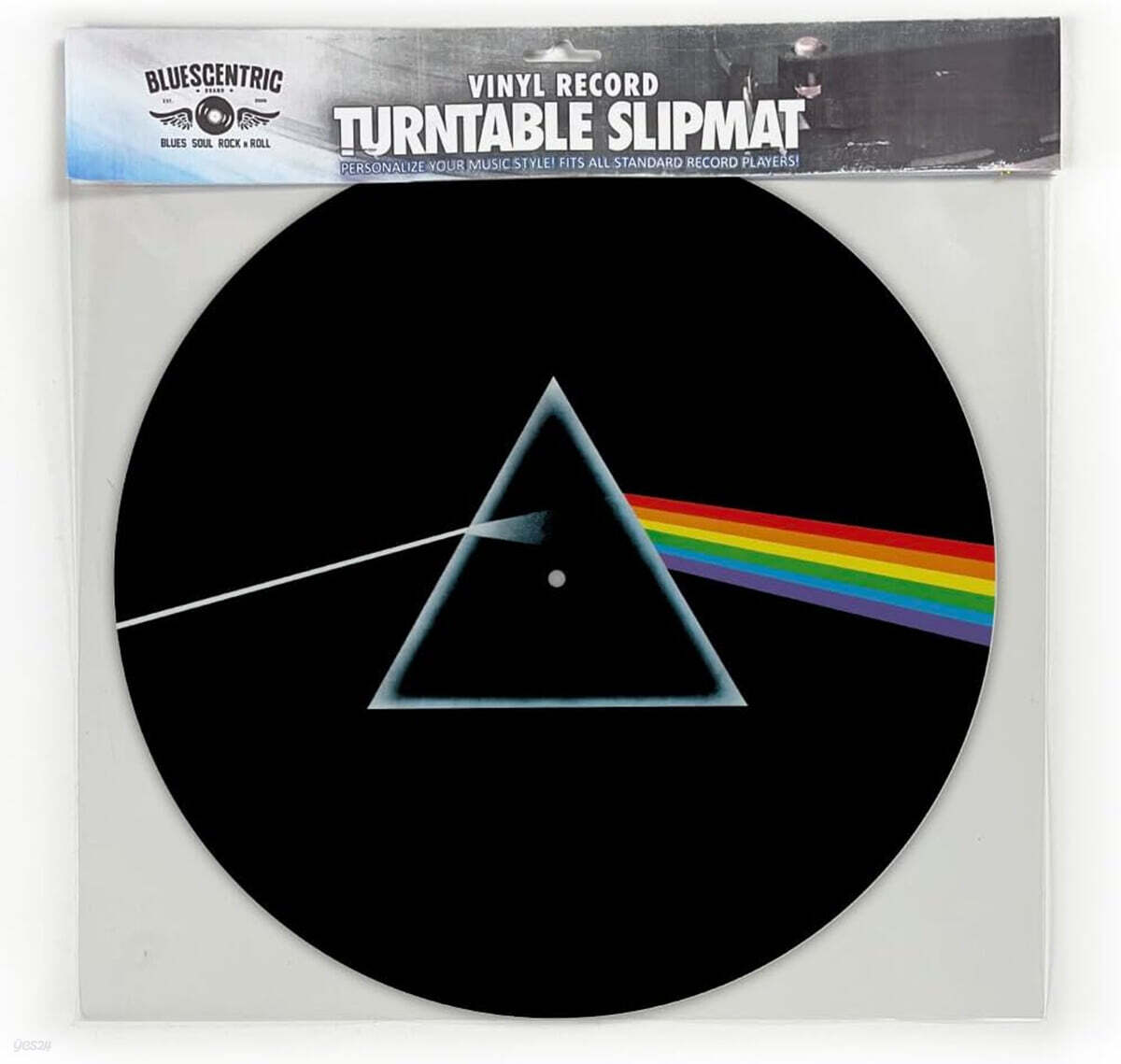 핑크 플로이드 턴테이블 매트 (Pink Floyd - Dark Side of the Moon - Graphic Turntable Slip Mat)