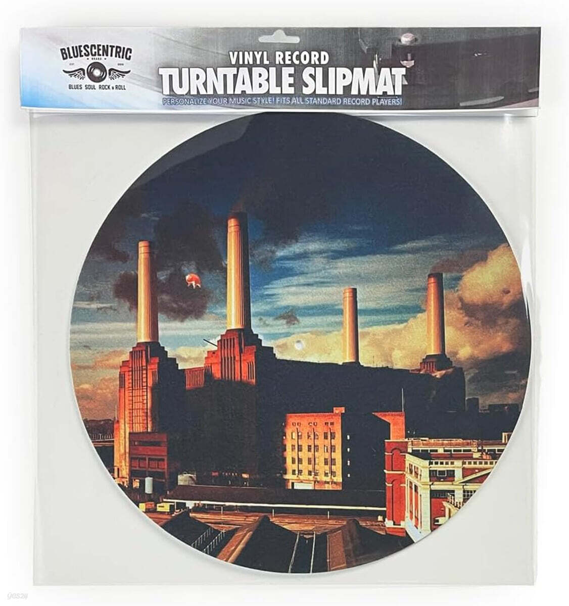 핑크 플로이드 턴테이블 매트 (Pink Floyd - Animals - Graphic Turntable Slip Mat)