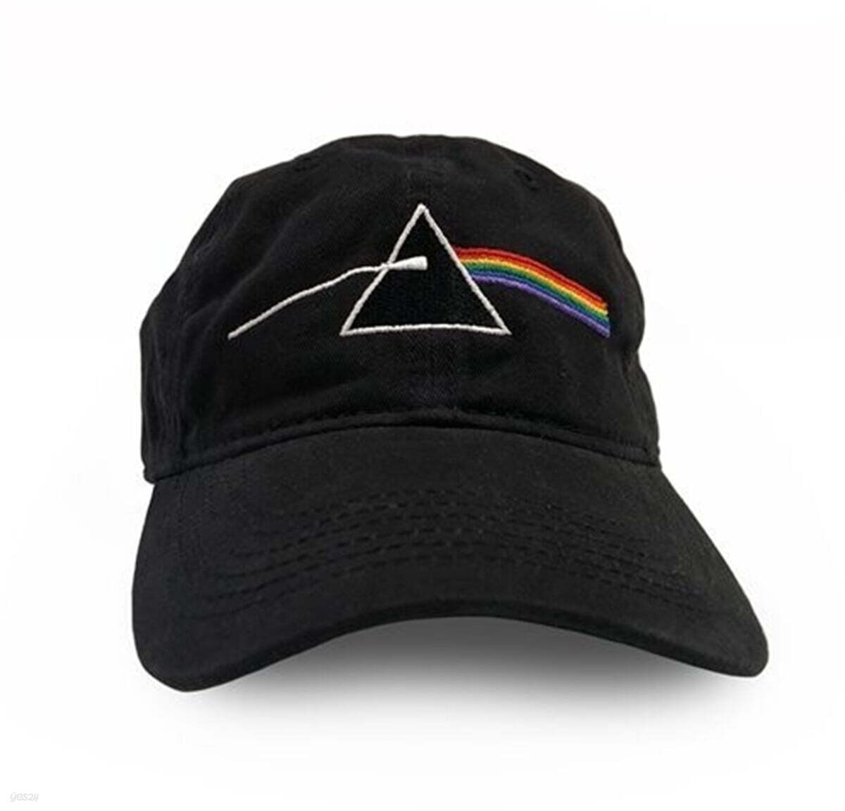 핑크 플로이드 블랙 볼캡 (Pink Floyd - Dark Side of the Moon - Unstructured Hat - Black)