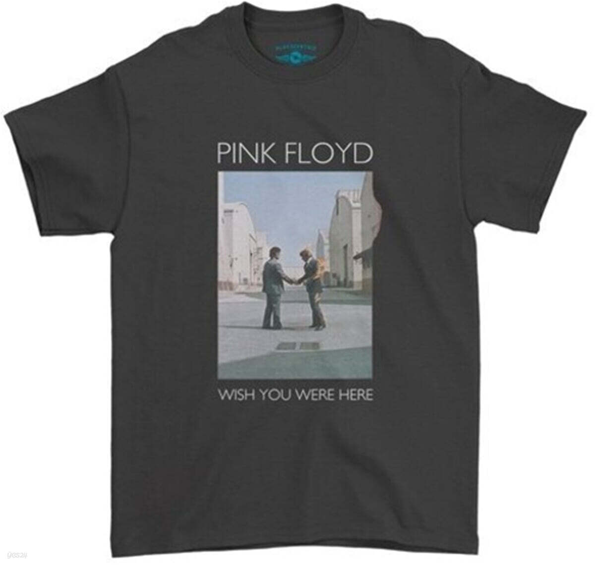 핑크 플로이드 티셔츠 (Pink Floyd - Wish You Were Here - Heavy Cotton T-Shirt - XL Black)